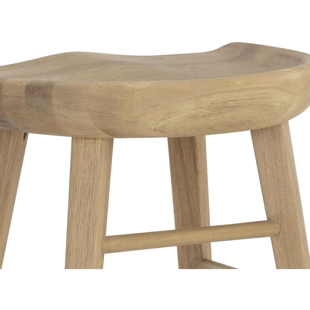 Dominic 26.5 inch Light Oak Counter Stool